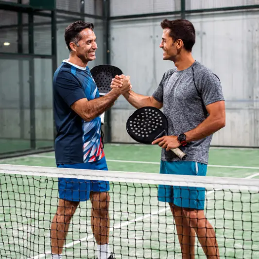joueurs de padel